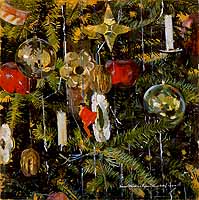 Hans Mueller-Schnuttenbach (1889-1973) "Weihnachtsbaum" - courtesy of Staedt. Gallerie Rosenheim -